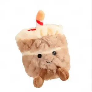 Коллекция Fun Food, милые плюшевые куклы для украшения праздничного торта, высота 9см DUOAI