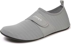 Мужские и женские водные туфли, легкие, нескользящие, для дома, для спорта, йоги, летние, для отдыха на открытом воздухе, быстросохнущие, для пляжа, плавания, серфинга, дышащие Generic, серый