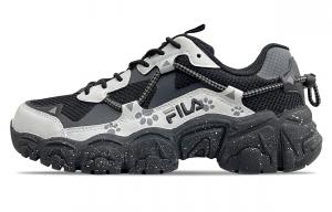 FILA Кроссовки для бега, износостойкие, дышащие, низкие, повседневные, унисекс, черные