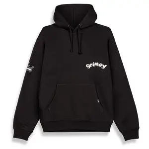 Худи Grimey The Planet Regular, черный