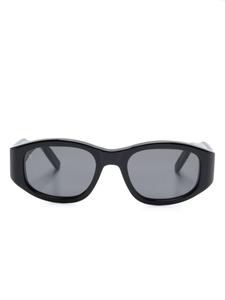 Sestini Eyewear солнцезащитные очки Nove в прямоугольной оправе, черный