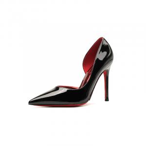 HKCP Туфли на высоком тонком каблуке женские, черные