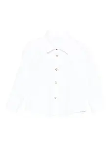 Рубашка с длинными рукавами и застежкой на пуговицы Miss Grant Kids, белый
