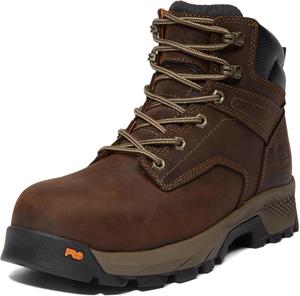 Timberland PRO мужские рабочие ботинки Titan Ev 6 дюймов с композитным защитным носком, Brown