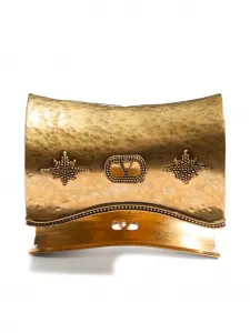 Браслет Cuffy с узором Valentino Garavani, золотистый