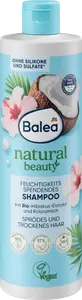 Шампунь Balea Shampoo Natural Beauty Hibiskus-Extrakt und Kokosmilch, 400 ml