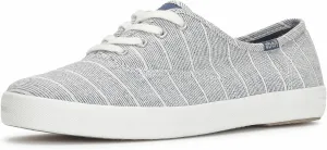 Женские кеды Keds Champion на шнуровке из холста, индиго