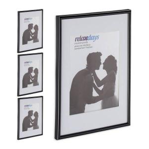 4xРамка для фотографий Relaxdays 20x30 cm, черно-белый