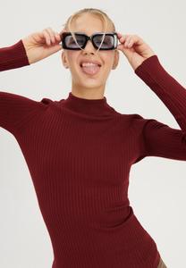 Вязаный свитер Even&Odd, цвет bordeaux