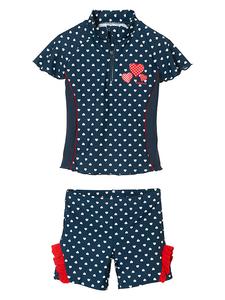 Купальник Playshoes 2tlg Badeoutfit Herzchen, темно-синий