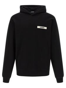 Свитшот 'Le Hoodie Gros Grain' JACQUEMUS, черный
