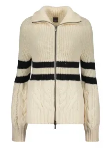 Кардиган фактурной вязки Lorena Antoniazzi, нейтральный