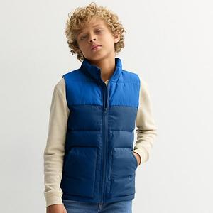Утепленный пуховик-жилет для мальчиков 8-20 лет, размеры regular и husky Sonoma Goods For Life, Emerson Blue