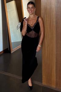 Платье Never Fully Dressed INSERT DRESS, Black