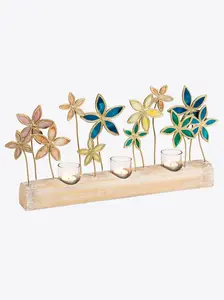 Heine домашний подсвечник Heine home 50х26х7 см, цвет natur-bunt