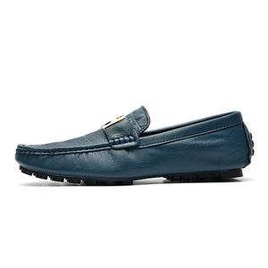 PAIBLOKS Мужские повседневные синие туфли, цвет Blue