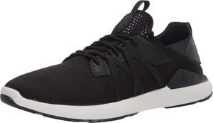 Мужские повседневные спортивные кроссовки OLUKAI Mio Li, и стильные, дышащая и комфортная сетка, амортизированная поддержка свода стопы и надежная посадка, черный