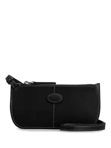 Кожаный футляр для очков TOD'S, черный