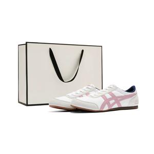 Onitsuka Tiger Тренировочные кеды устойчивые к истиранию низкие повседневные туфли women's pink white