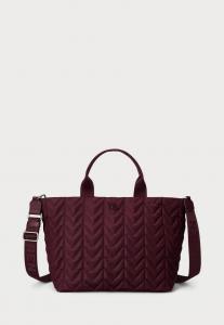 Сумка-шоппер Lauren Ralph Lauren STEVIE QUILTED EXTRA LARGE STEVIE ZIP TOTE BAG, Dark Garnet/Bordeaux