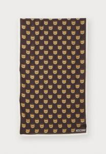 Шарф MOSCHINO SUMMER SCARF 60X190 UNISEX, Brown