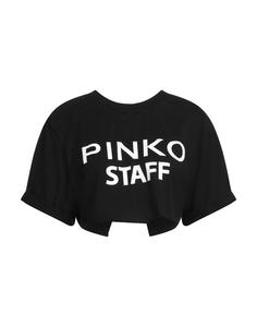 Кроп-топ Pinko, черный