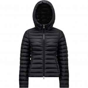Moncler Куртка-бомбер с молнией и нашивкой, Black