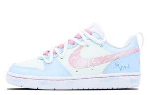 Женские кроссовки для скейтбординга Nike Court Borough, светло-синий