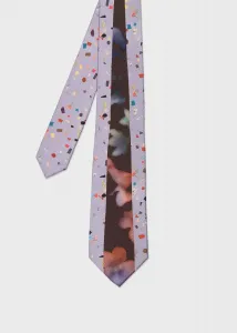 Галстук с принтом «Конфетти»