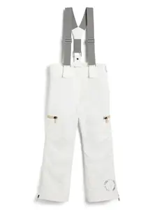 Брюки с логотипом Brunello Cucinelli Kids, белый