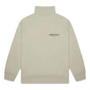 Спортивная толстовка Fear of God Essentials FW20 Mock Neck Sweatshirt 'Moss' FOG-FW20-296, зеленый