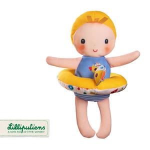 LILLIPUTIENS, Кукла для ванны Гаспар 6 м+