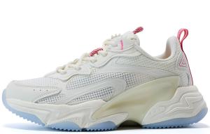 Кроссовки женские Man Xing Chunky с низким верхом из парусины белого цвета Peak