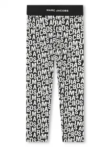 Леггинсы с логотипом Marc Jacobs Kids, черный