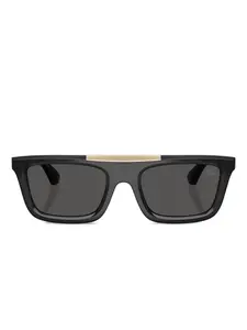 Солнцезащитные очки в квадратной оправе Burberry Eyewear, серый