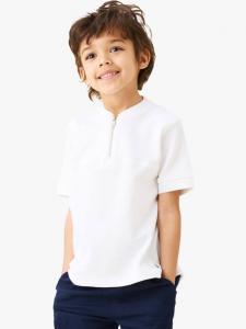 Детская поло с воротником Angel & Rocket, White