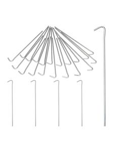 Relaxdays 75 колышков для палатки серебристого цвета - 22 см