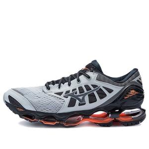 Кроссовки prophecy 9 'gray black orange' Mizuno, серый
