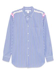 Полосатая рубашка Comme Des Garçons Shirt, синий