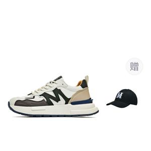 FAIRWHALE Износостойкие, нескользящие, низкие повседневные туфли, мужские, бежево-синие