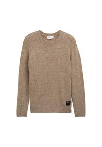 Джемпер MIT RUNDHALSAUSSCHNITT TOM TAILOR DENIM, бежевый