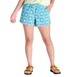 Безграничные шорты женские Toad&Co, Chicory Sun Tile Print