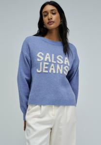 Джемпер Salsa Jeans Jumper, Blau/Dark Blue