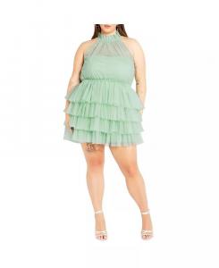 Женское платье Jude CITY CHIC, зеленый