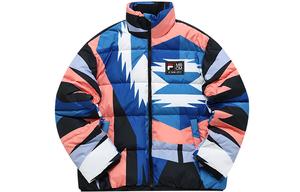 Куртка пуховая Marcelo Burlon Unisex Blue Base Diamond FILA FUSION, Blue Diamond