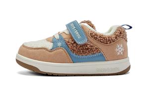 Детские кроссовки для скейтбординга с защитой от ударов, теплые, с низким верхом, для детей от 3 до 7 лет DAVE&BELLA, коричневый