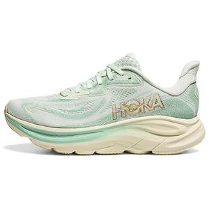 Кроссовки Clifton 10 Sea Glass Jadeite Women's HOKA ONE ONE, Gray Beige