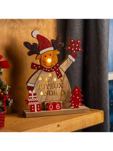 Profiline Декоративный светодиодный светильник натурального/красного цвета (товар-сюрприз) - (Ш)19,5 x (В)25 см