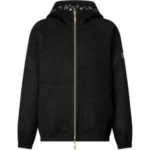 LOUIS VUITTON Реверсивный худи с двумя сторонами, Black