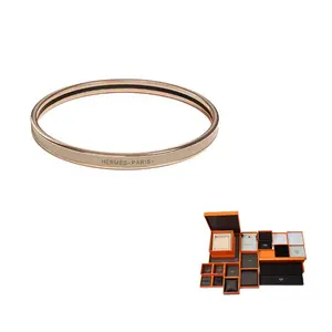 HERMES Эмалевые браслеты для женщин Light Umber/Rose Gold